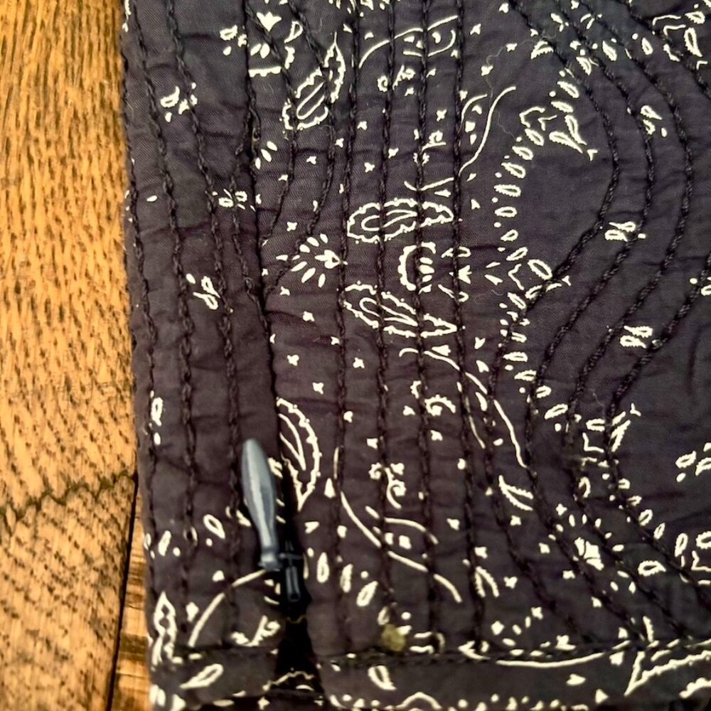 Madewell Women's Navy Crop Top - Picture 5 of 8